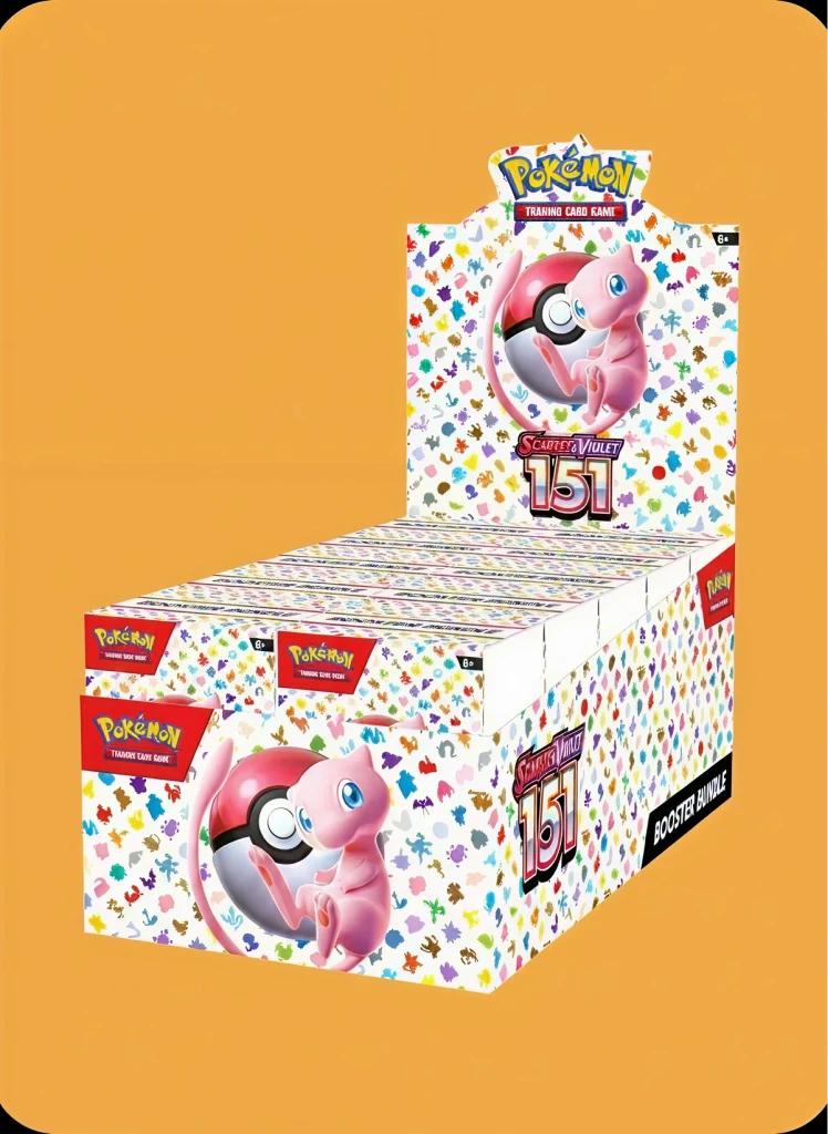 Pokémon 151 Booster Bundle Display sealed box